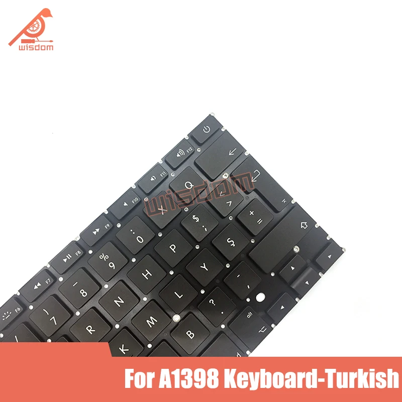 Full New for Macbook Pro Retina 15&quot A1398 Turkish Keyboard with Screws 2012 2013 2014 2015 Year | Компьютеры и офис
