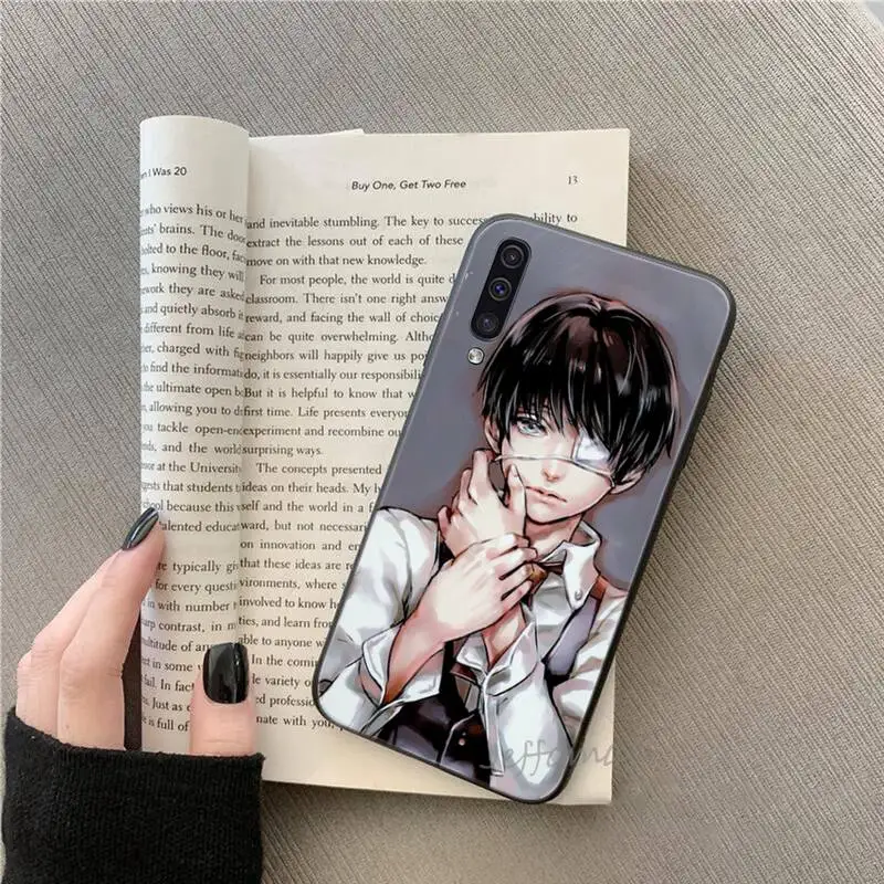 

Tokyo Ghoul Anime Phone Case For Samsung galaxy S note 7 8 9 10 20 fe edge A 6 10 20 30 50 51 70 lite plus Soft Silicone Funda