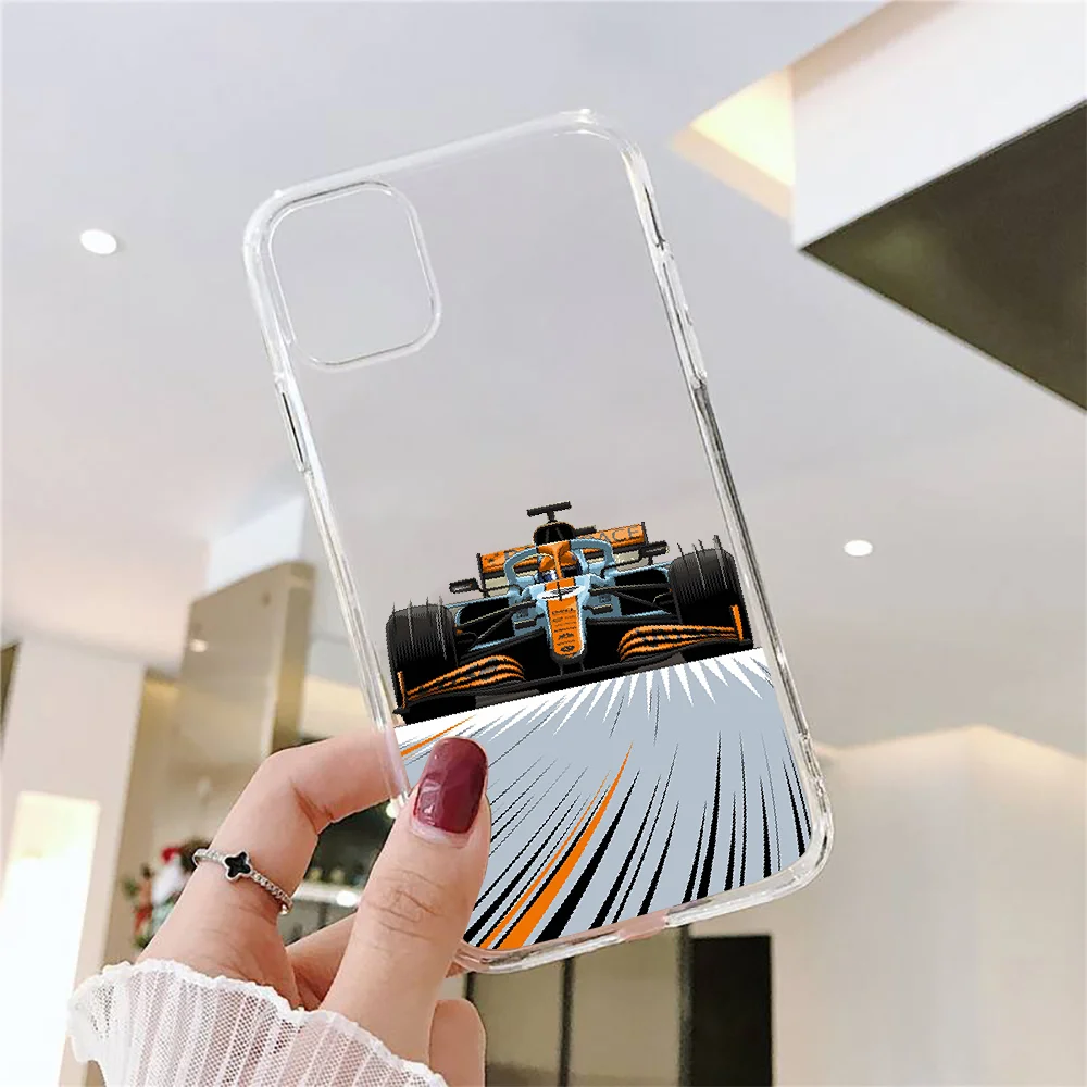 Чехол для телефона Formula 1 Racing Car F1 прозрачный для Xiaomi Mi Max Note 3 A2 A3 8 9 9T 10 Lite Pro Ultra прозрачный бампер в трендовом стиле.