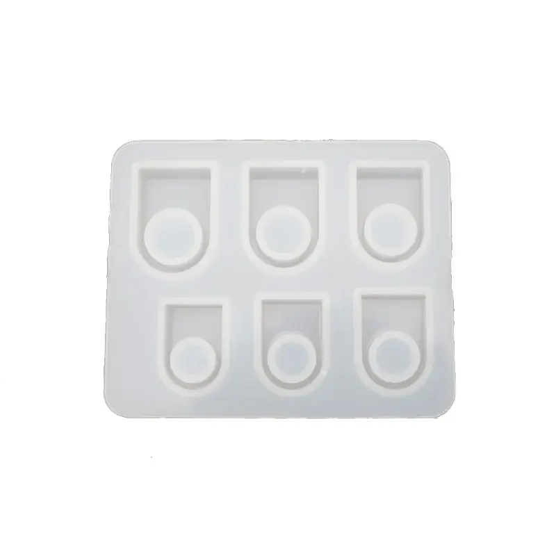 

Trendy Assorted Sizes Square Ring Mold DIY Rectangular Head Ring Jewelry Making US 7-12