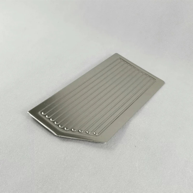 Автомобильная левая подставка из нержавеющей стали накладка на педаль