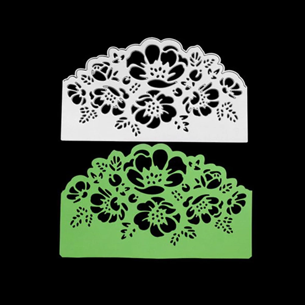 Металлические Вырубные формы Рождественская рамка для изготовления открыток