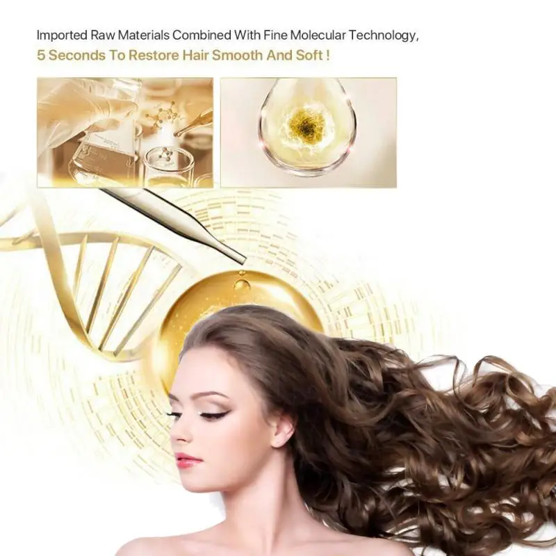 

Magical Keratin Hair Treatment Mask Deep Repair Hair Mask 5 Seconds Repair Damaged Hair Roots Hair Conditioner