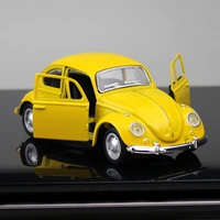 vintage beetle diecast pull back car model toy children gift decorations conveni toy vehicles car model miniature scale model