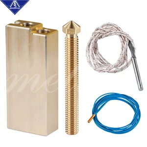 Нагреватель Mellow 80 Вт, 12 В24 В + ATC Semitec 104GT-2, термистор + супер-Вулкан, тепловой блок для 3D-принтера V6 Super Volcano Hotend