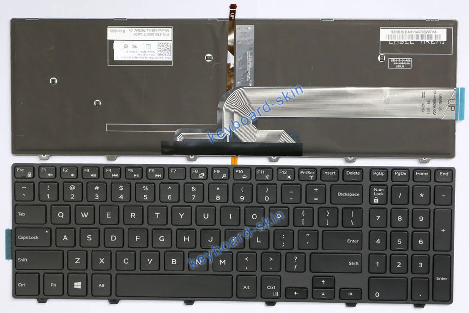 

Новая клавиатура US с подсветкой для ноутбука Dell Latitude 15-3000 3550/3560/3570/3580/3588