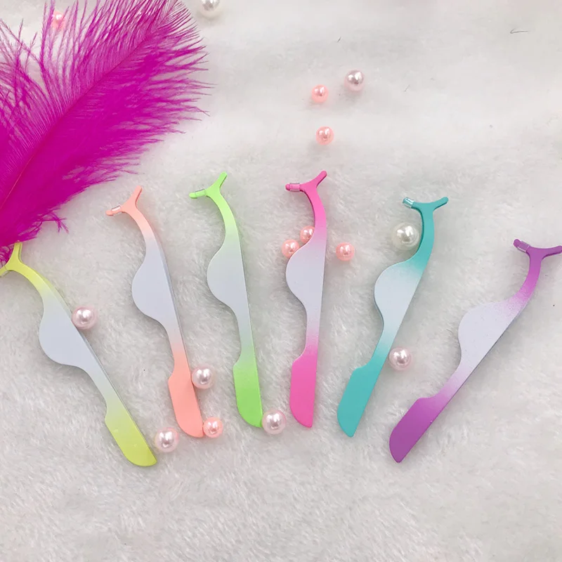 20 шт. пинцеты из нержавеющей стали для наращивания ресниц|Накладные ресницы| |