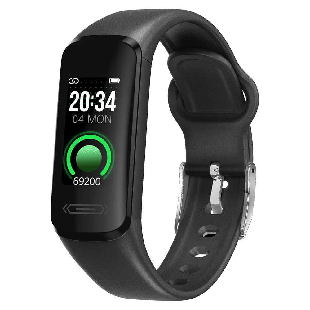 

V101 Fitness Activity Tracker Watch with Body Temperature Heart Rate Sleep Health Monitor Pedometer Steps Calories Counter