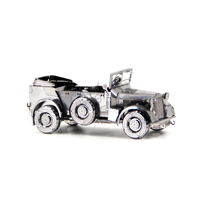 

3D Puzzle DIY metal HORCH KFZ 15 mini model kits Collection Toys Gifts earth Laser Cutting Jigsaw precision measurement forging