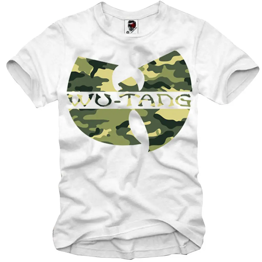 E1Syndicate футболка Wu Tang Ol Dirty Bastard Camo Rap хип хоп Weed 1978C|Мужские футболки| |