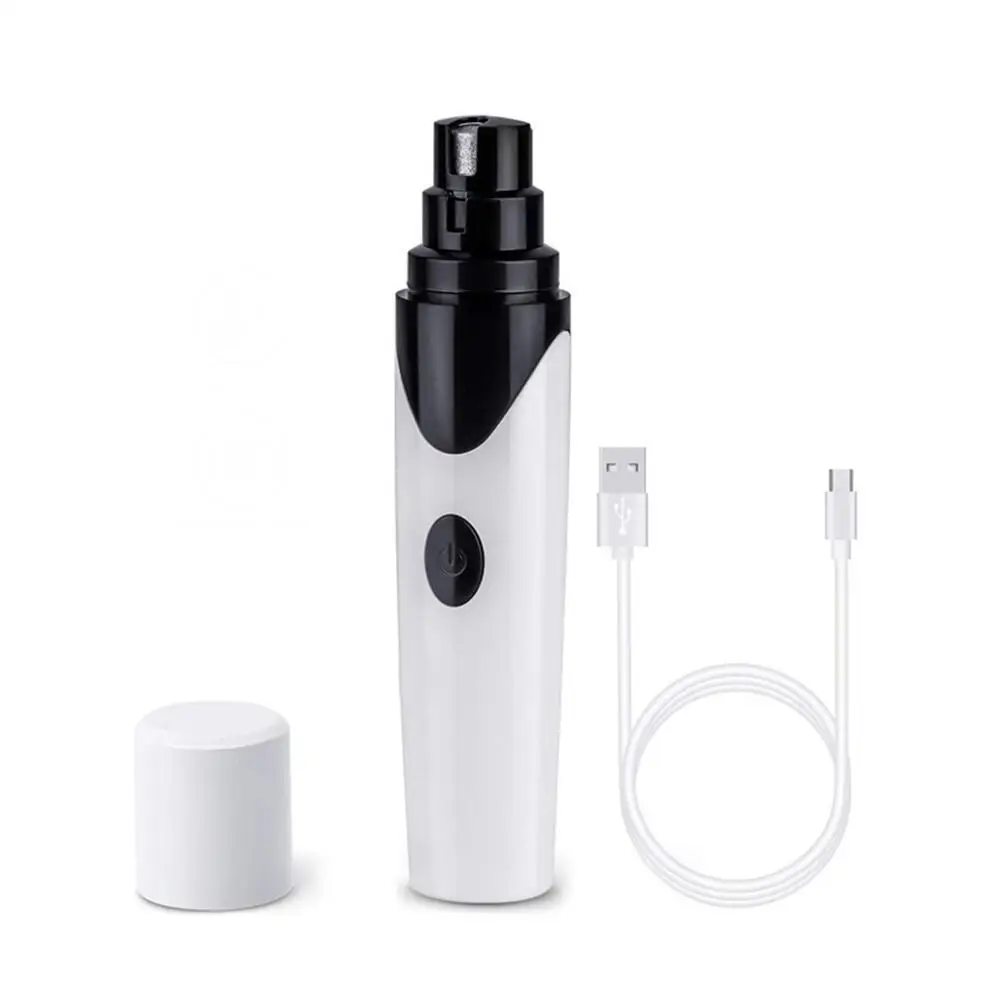 

Rechargeable Pet Nail Grinder Dog Nail Clippers Painless Electric Grooming Drop Trimmer USB Tools Shipping Nail Paws Cutter R3T7