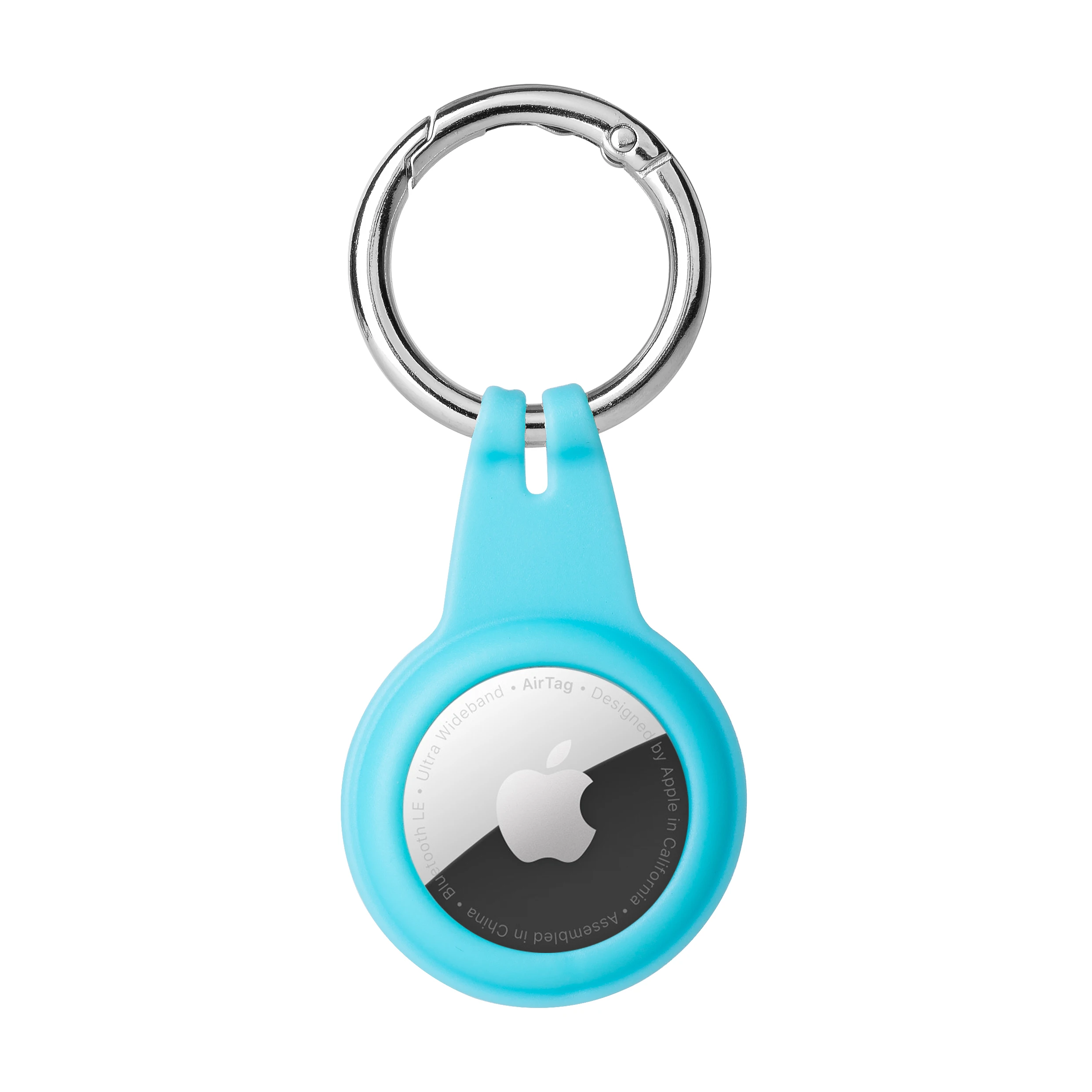 

High quality Leather Case For Apple Airtags Protective cover Locator Tracker Anti-lost Device Keychain Protect Sleeve