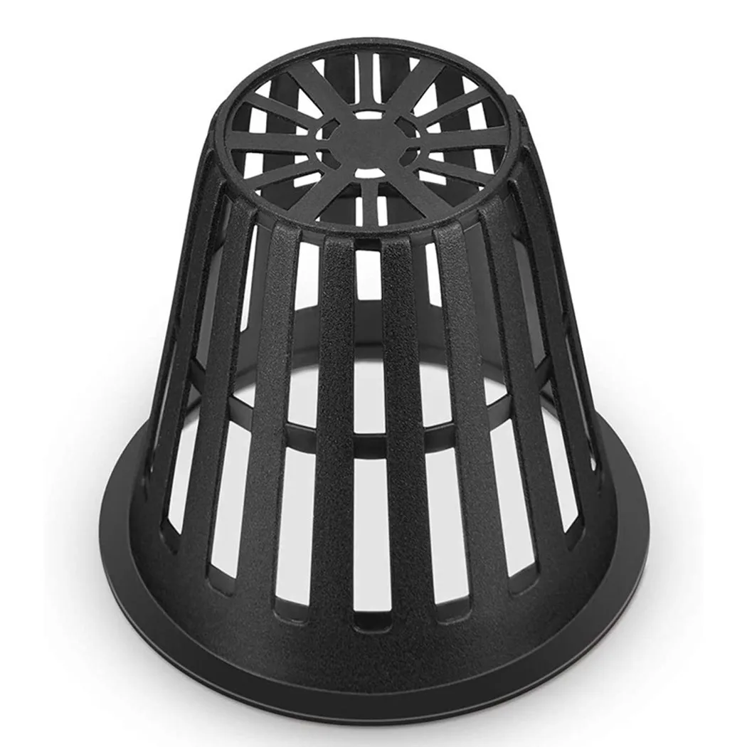 

10 Pcs Plant Net Cups Hydroponics Net-Cup Outdoor Living Plastic Slotted Mesh