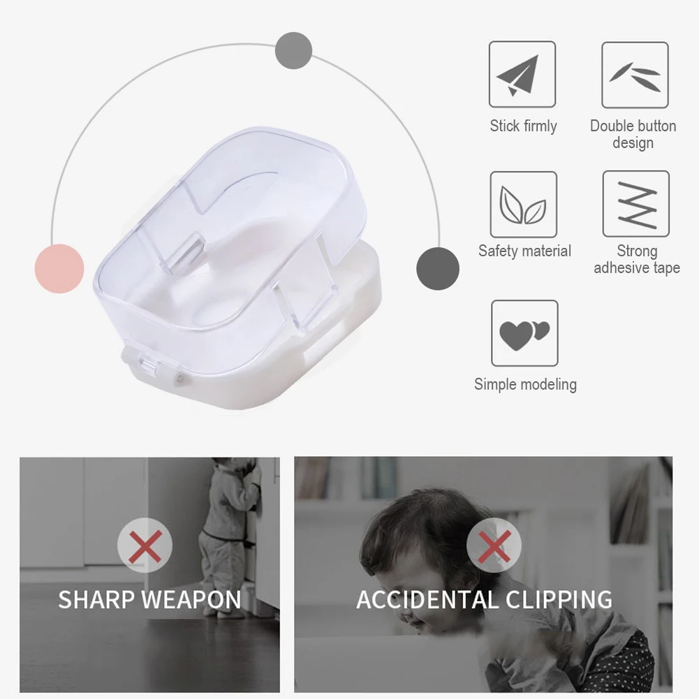 2 шт. защита от детей замок безопасности клейкая дверная ручка переключателя