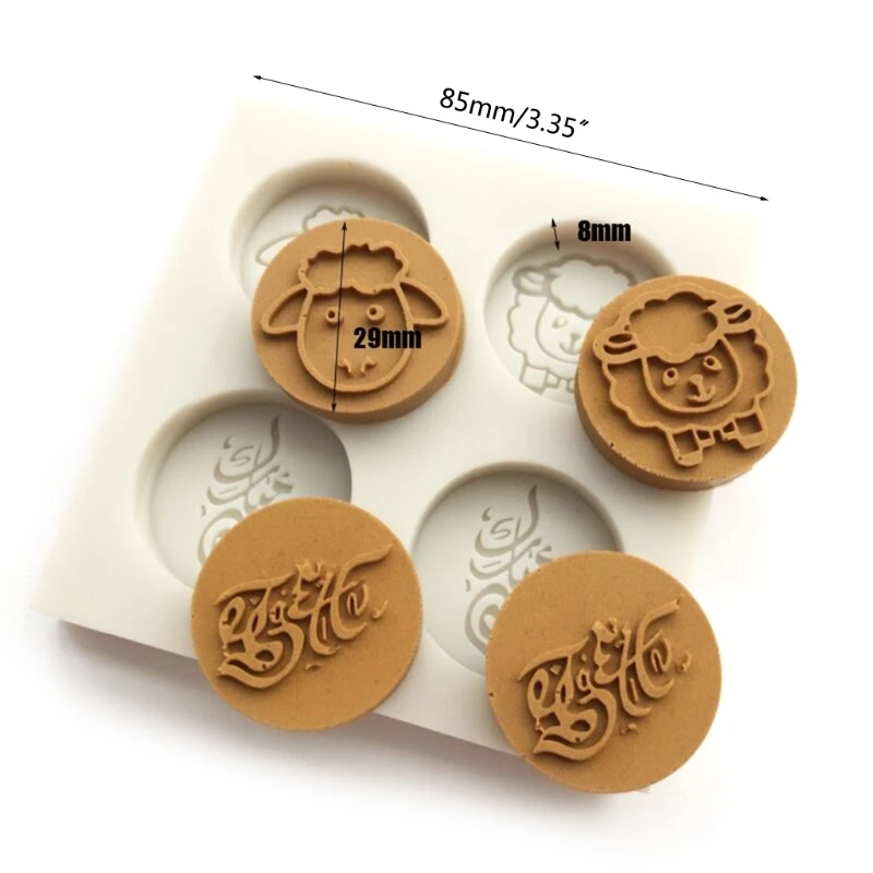

Arabic Font Letter Silicone Cake Mold DIY Chocolate Fondant Decorating Kitchen