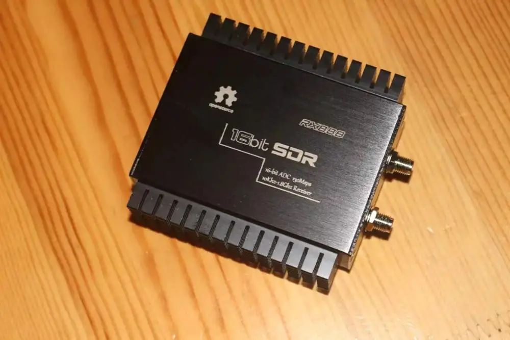 Приемник радиоприемника RX888 ADC SDR 1 кГц-1 8 ГГц 16 бит прямая выборка 32 МГц HF UHF VHF USB 3 0
