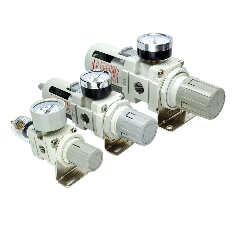 

AW2000-02 AW3000-03 AW4000-04 Air Oil Water Seperator Filter Air Controller Pneumatic Pressure Regulator Compressor Filter