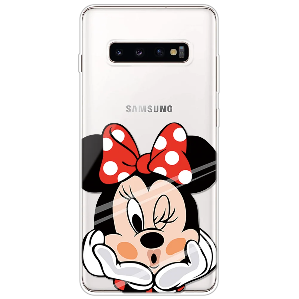 mini Бант из ленты TPU чехол для samsung Galaxy A50 A40 J5 J7 Prime S6 S7 край S10 S8 S9 плюс A5 A6 A7 A8 A9 Примечание 8 9 чехол Capa - Цвет: mini