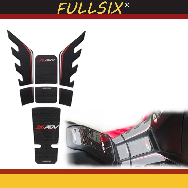 Мотоциклетная 3D наклейка на бак из углеродного волокна защитные наклейки