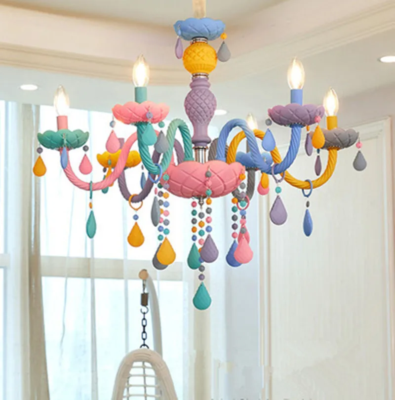 Современная светодиодная люстра светильник s детская комната украшенные