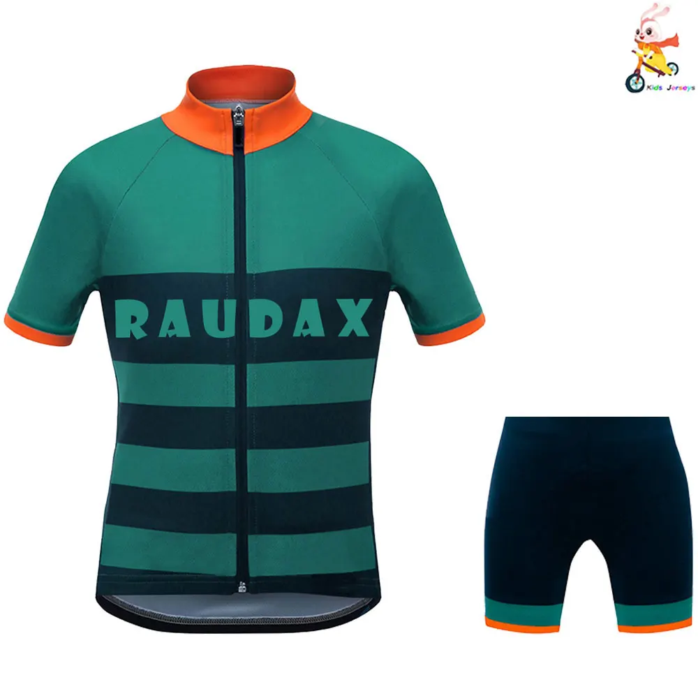 Летняя велосипедная Одежда для мальчиков и девочек 2020 детский дышащий