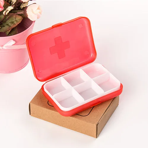 Контейнер для таблеток Mini 8 ячеек органайзер на неделю медицинских дорожный