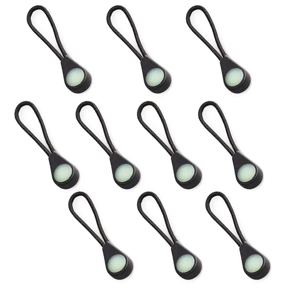 

10/20/30pcs Zipper Pull Ideal kit Markers Ultra-Bright Glow in The Dark Night for Coats Jackets rucksacks and Tent Zippers