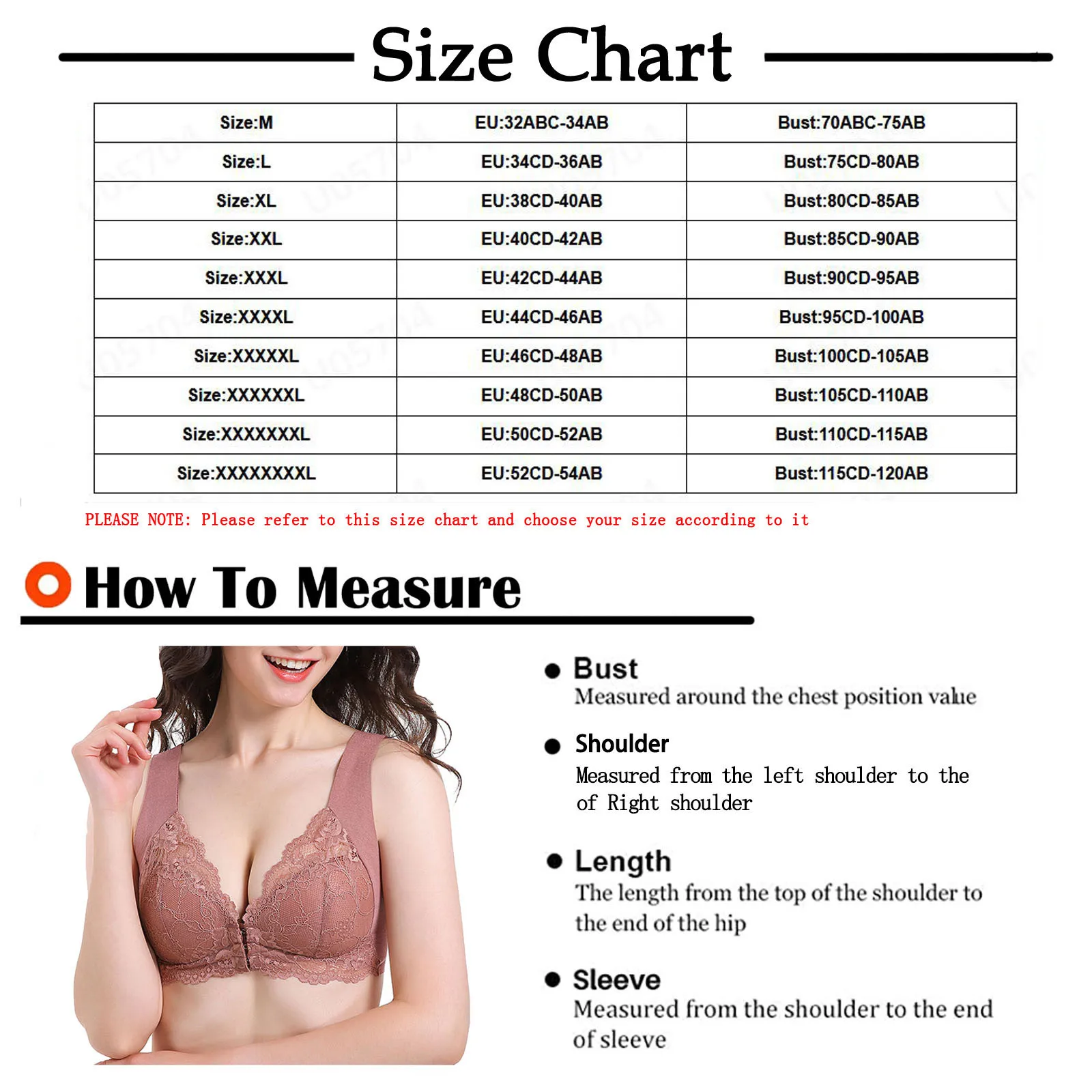 

Women Lace Patchwork Bra Wire Free Underwear One-Piece Bra Everyday Underwear
