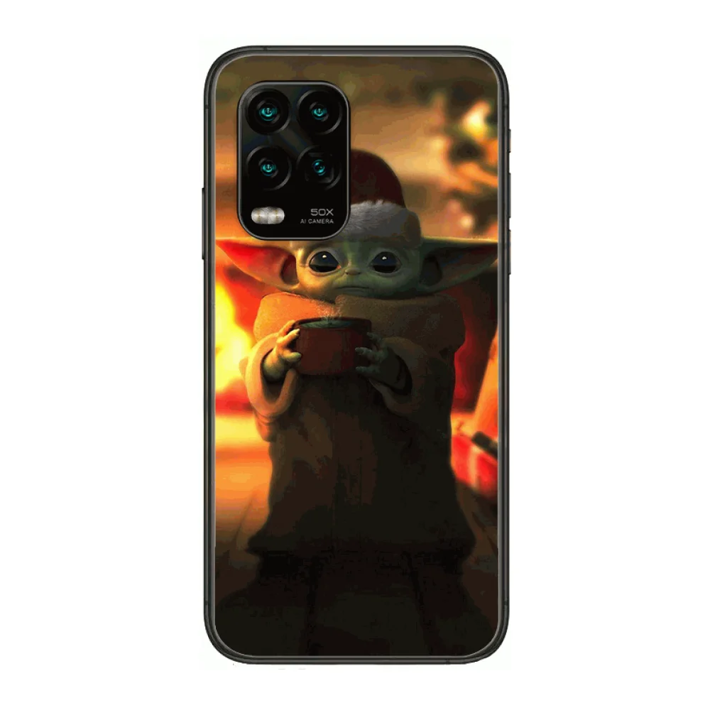 

Cute Lovely Baby Yodae Phone Case For xiaomi Redmi Note 9S 8 7 6 5 A Pro T Anime Black Cover Silicone Back Pretty senior
