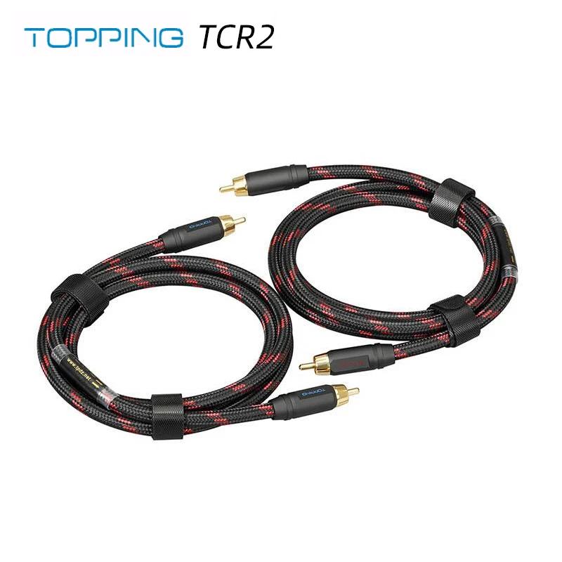 Профессиональный аудиокабель TOPPING TCR2 6N однокристаллический медный позолоченный