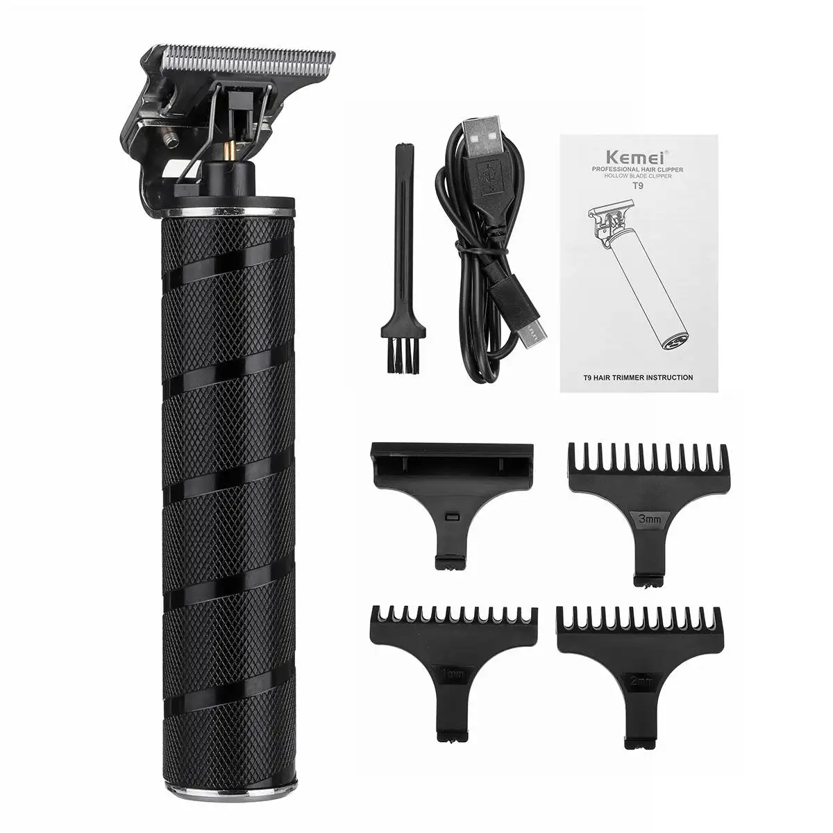 

Electric Hair Clipper Rechargeable Hair Shaver Hairdressing Machine For Hair Salon USB Charging IPX4 Carbon steel blade