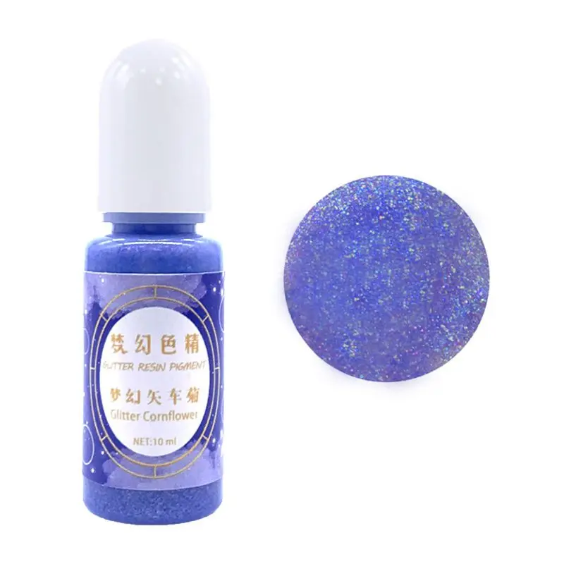 

Shiny Dreamy Glitters Resin Dye Epoxy UV Resin Color Dye Colorant Liquid Pigment T4MD