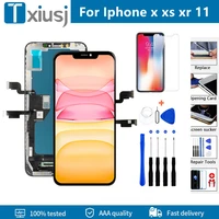 little crush lcd pantalla for iphone x lcd xs xr 11 screen lcd display 3d touch digitizer assembly for iphone x xs xs max