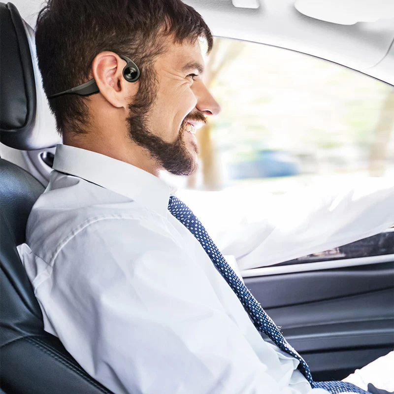 Наушники с костной проводимостью беспроводные наушники Bluetooth гарнитура для