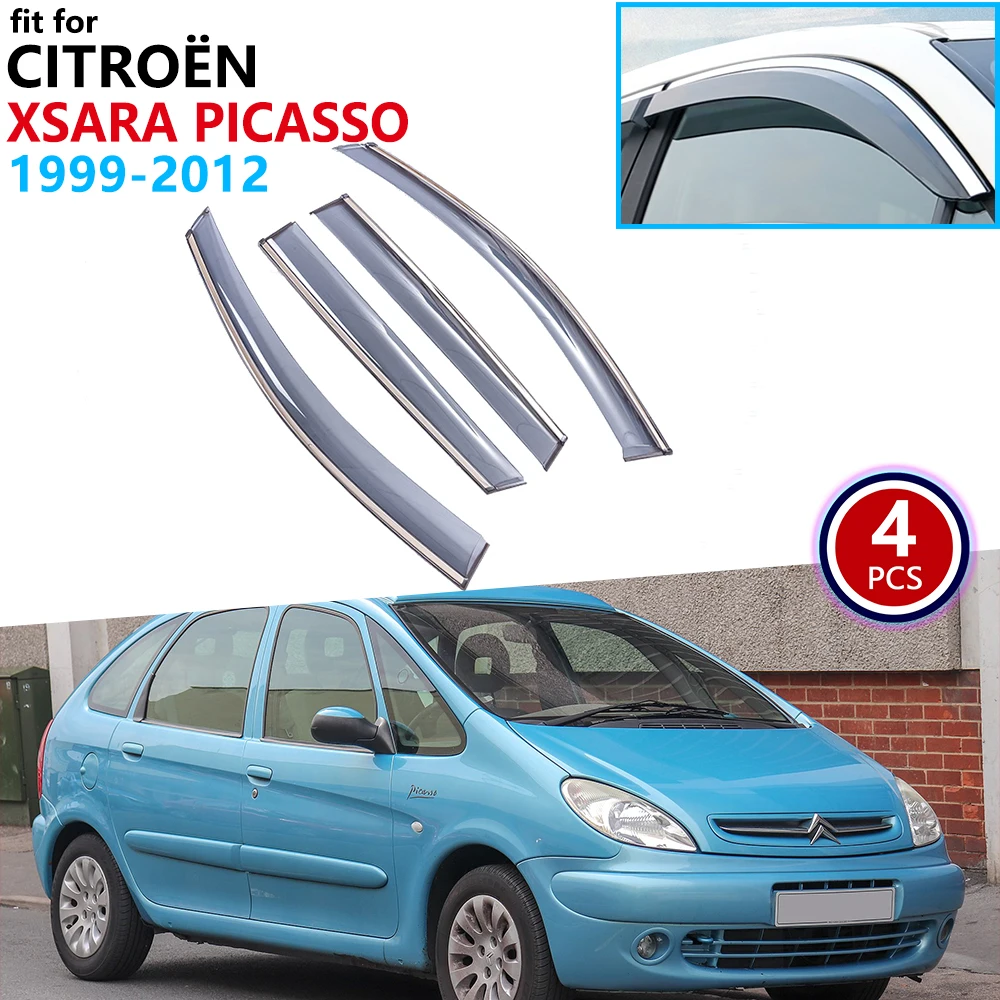 Для Citroen Xsara Picasso 1999 2012 оконный козырек вентиляционные навесы защита от дождя