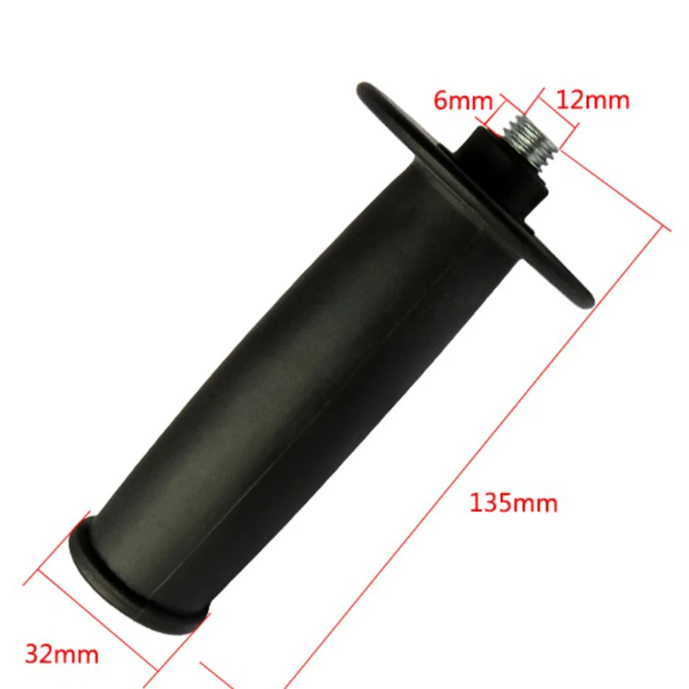 

Angle Grinder Handle 12mm 14mm Thread Auxiliary Side No Slip Black Handle For Angle Grinder Grinding Machine M12 M14
