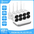 Беспроводная IP-камера видеонаблюдения, 8 каналов, 3 Мп, Инфракрасная камера наружного наблюдения ночного видения