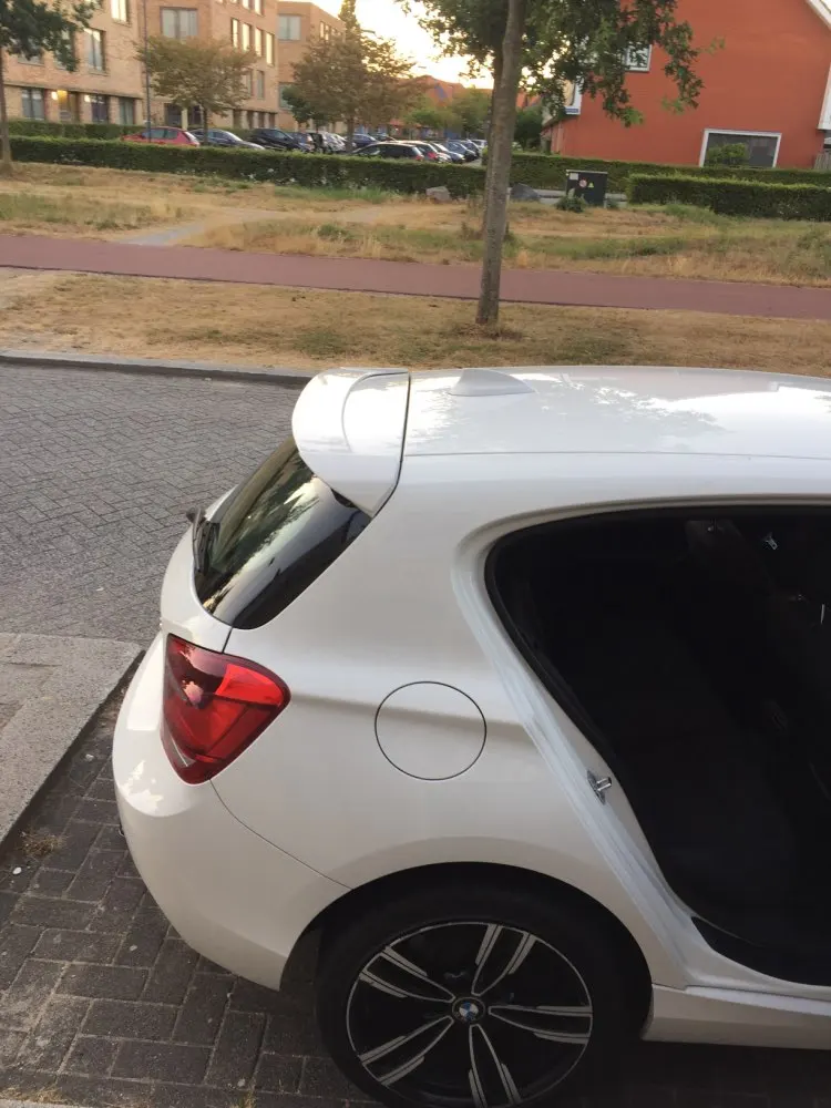 Спойлер для F20 F21 2012 2015 BMW 1 серия 116i 120i 118i M135i спойлер P ABS пластик Материал заднее