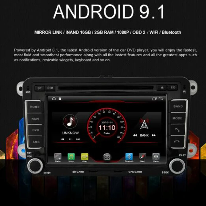 Android 9 0 автомобильный Dvd Gps мультимедийный плеер радио для Mitsubishi Outlander 2006 2014 peugeot