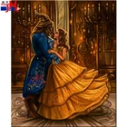 5D алмазная живопись сделай сам, живопись чудовище, красивая танцевальная вышивка, Алмазная мозаика, Набор для вышивки крестиком, картина из мультфильма для дома