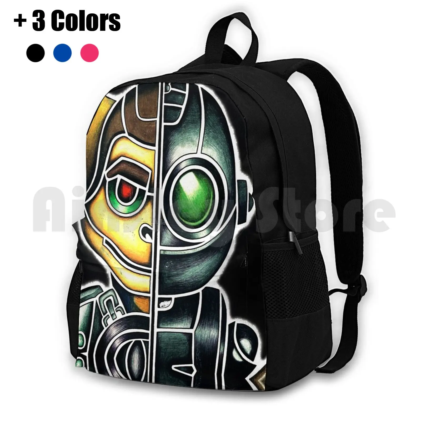 

Ratchet And Clank Outdoor Hiking Backpack Riding Climbing Sports Bag Katy Irons Ulylla Designs Ratchet And Clank Retro Game Art