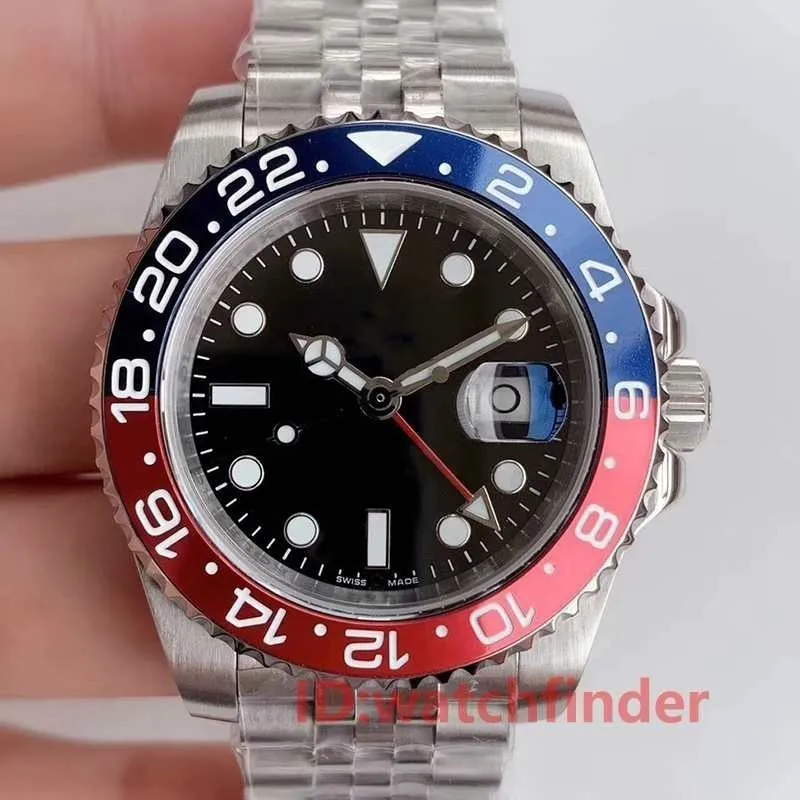 Розовое золото автоматические 116710 керамические Дизайнерские мужские часы Топ