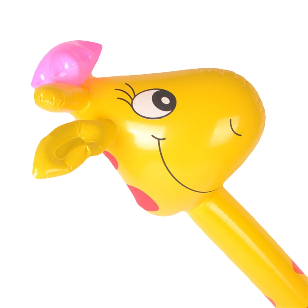 

1Pc Giraffe Frog Animal Inflatable Air Stick Blow Bar Party Kids Cheer up Props Suitable for amusement park perfect gifts toys