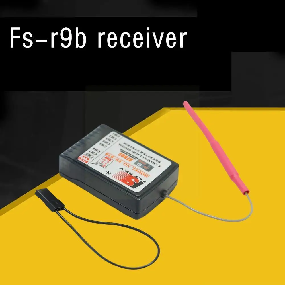 

Flysky FS-R9B 2.4G 8CH Digtal Receiver For Turnigy Transmitter Flysky High Controller 9X Remote All 9CH Precision FS-TH9B G7P1