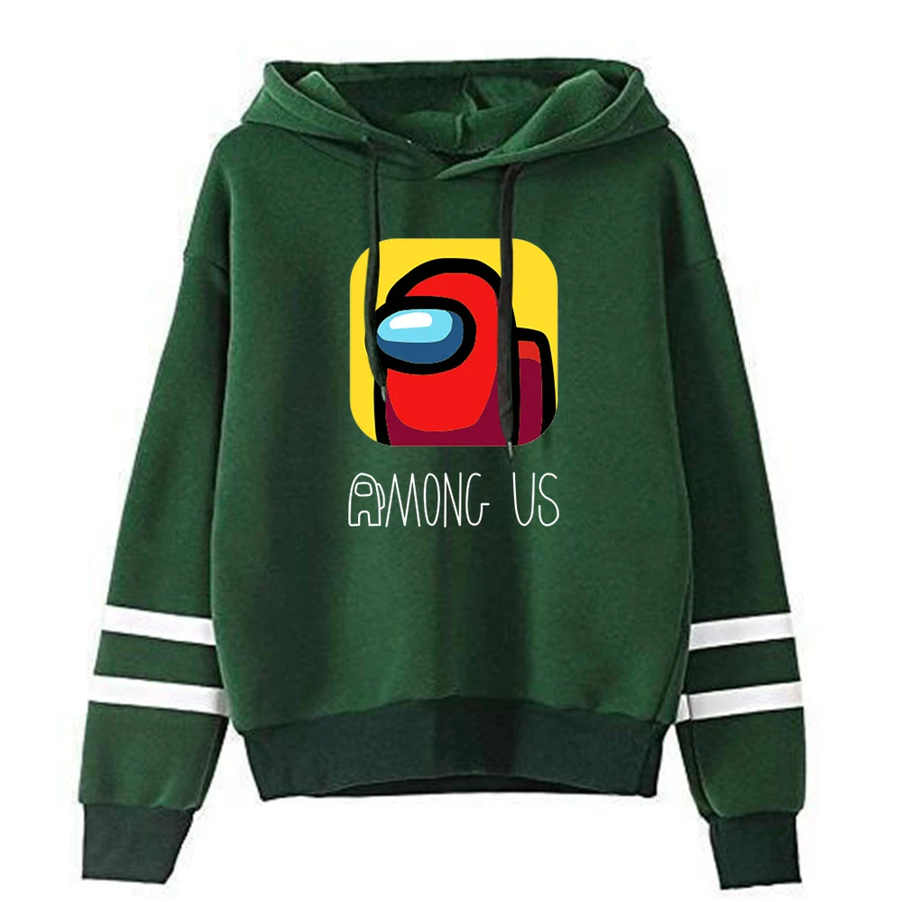 

Casual Harajuku Game Among Us Long Sleeve Hoodie Men Women Sweatshirt Fall Fashion Men Women Print Hoodie White Pullover Clothes