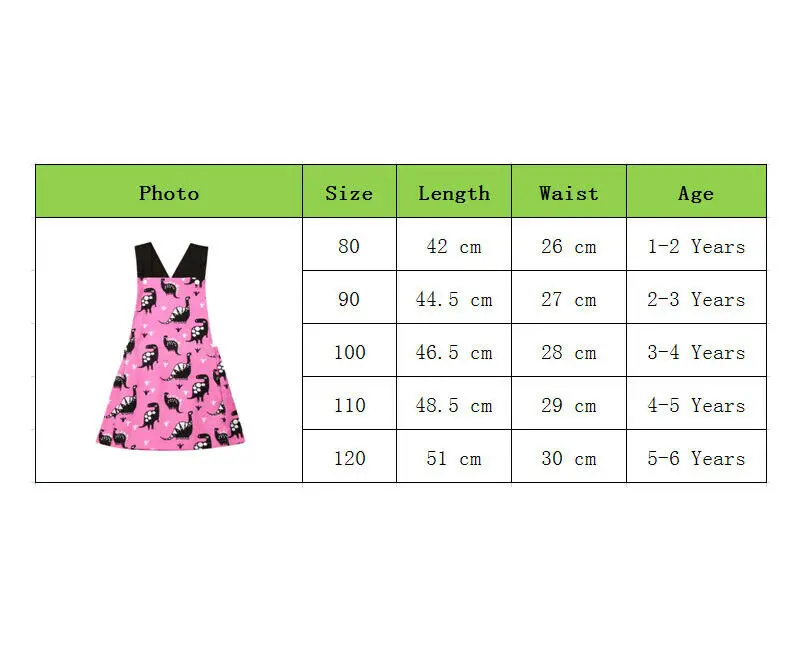 Toddler Baby Girls Clothes Dinosaur Strap Dress Summer | Детская одежда и обувь