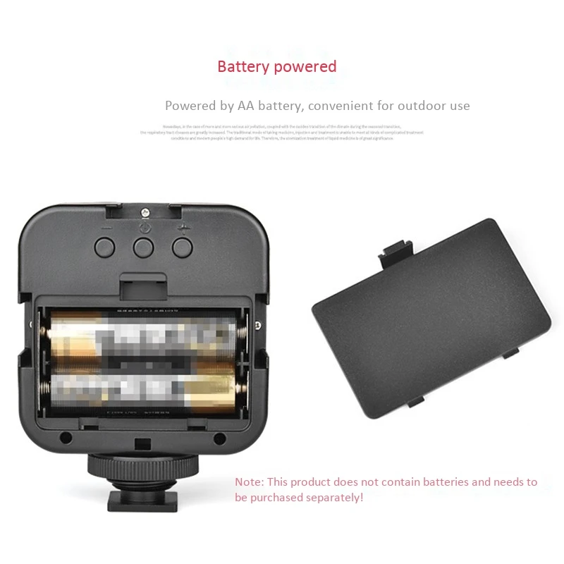 Топ предложения светодиодный видео светильник 5 Вт 6500 к для фотосъемки