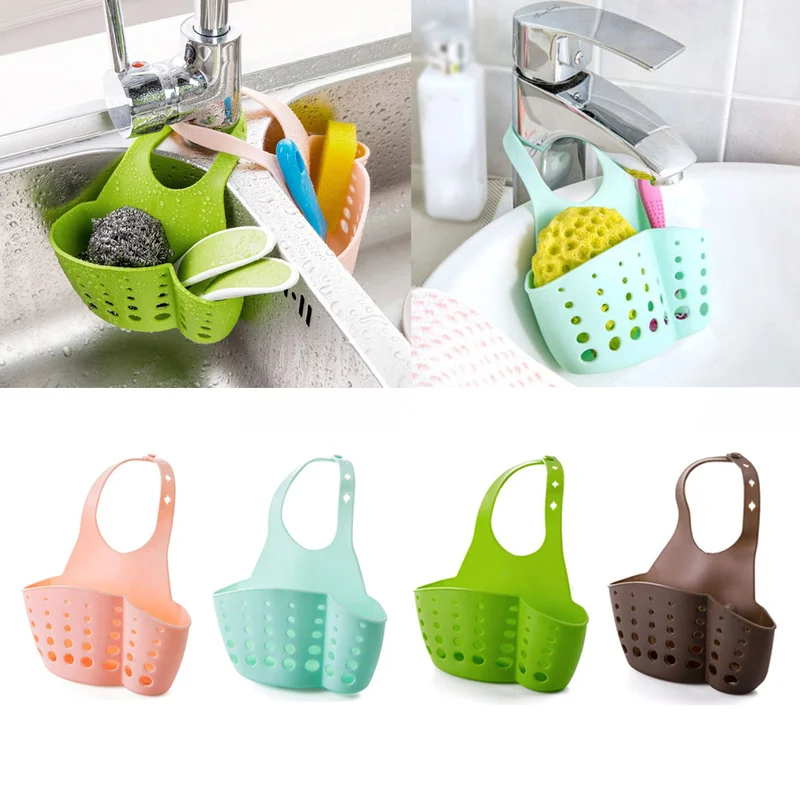 

Storage HolderPortable Home Kitchen Hanging Drain Bag Basket Bath Tools Sink Storage Holders