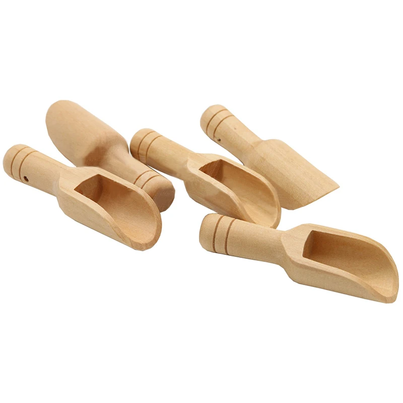 Деревянная кухонная искусственная сахарная чайная кофейная деревянная ложка