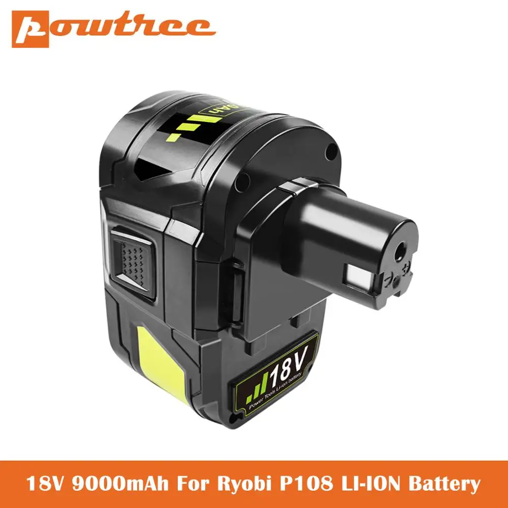Аккумулятор Сменный 18 в 9 0 Ач для Ryobi P104 P105 P102 P103 P107 P109 P108 P100 RB18L26 литий-ионный L70 |
